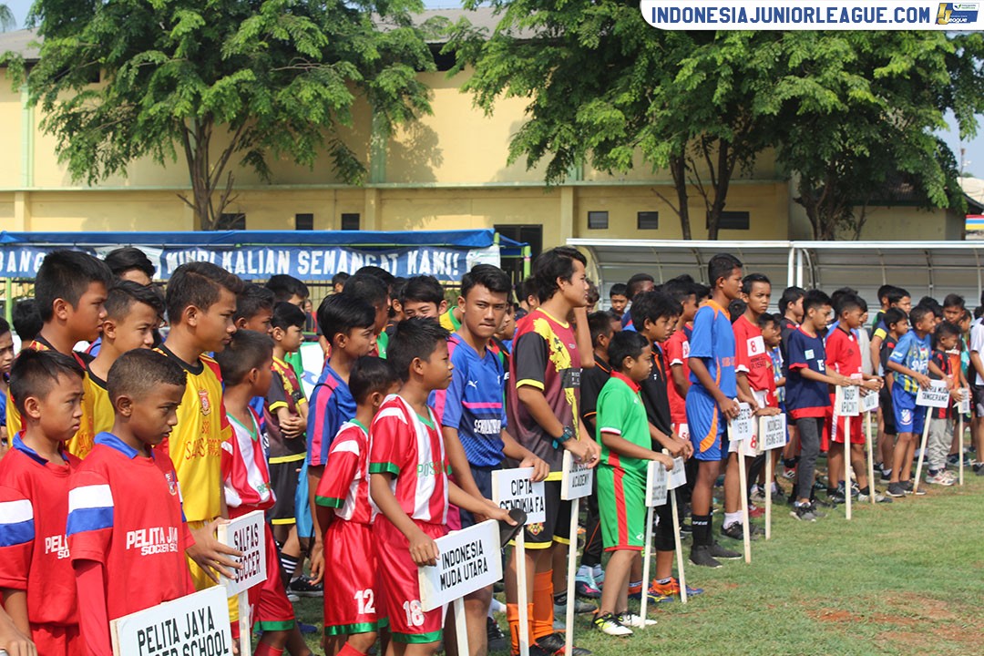 opening ceremony indonesia junior mayapada league 2018 kategori u 13