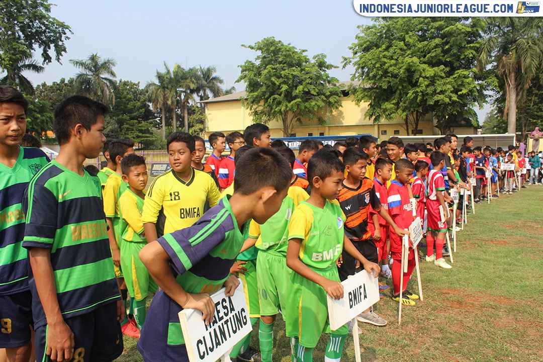 opening ceremony indonesia junior mayapada league 2018 kategori u 13