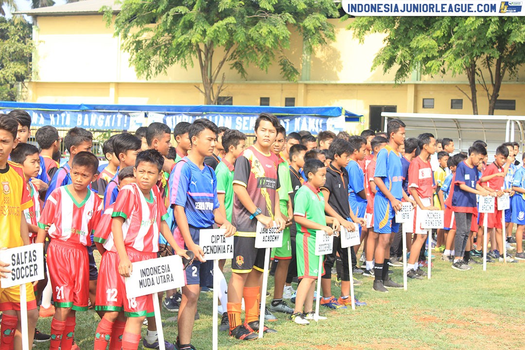 opening ceremony indonesia junior mayapada league 2018 kategori u 13