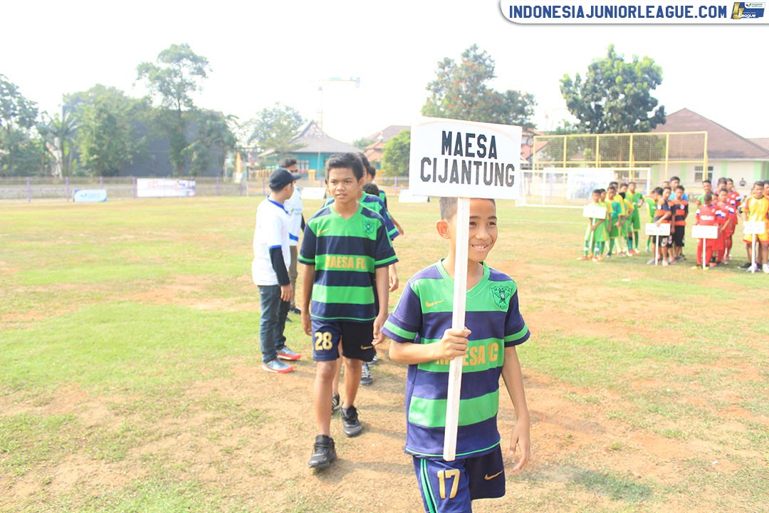 opening ceremony indonesia junior mayapada league 2018 kategori u 13