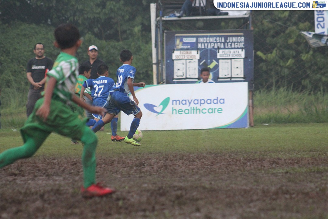 u11 22 april 2018 pelita jaya vs ragunan soccer school