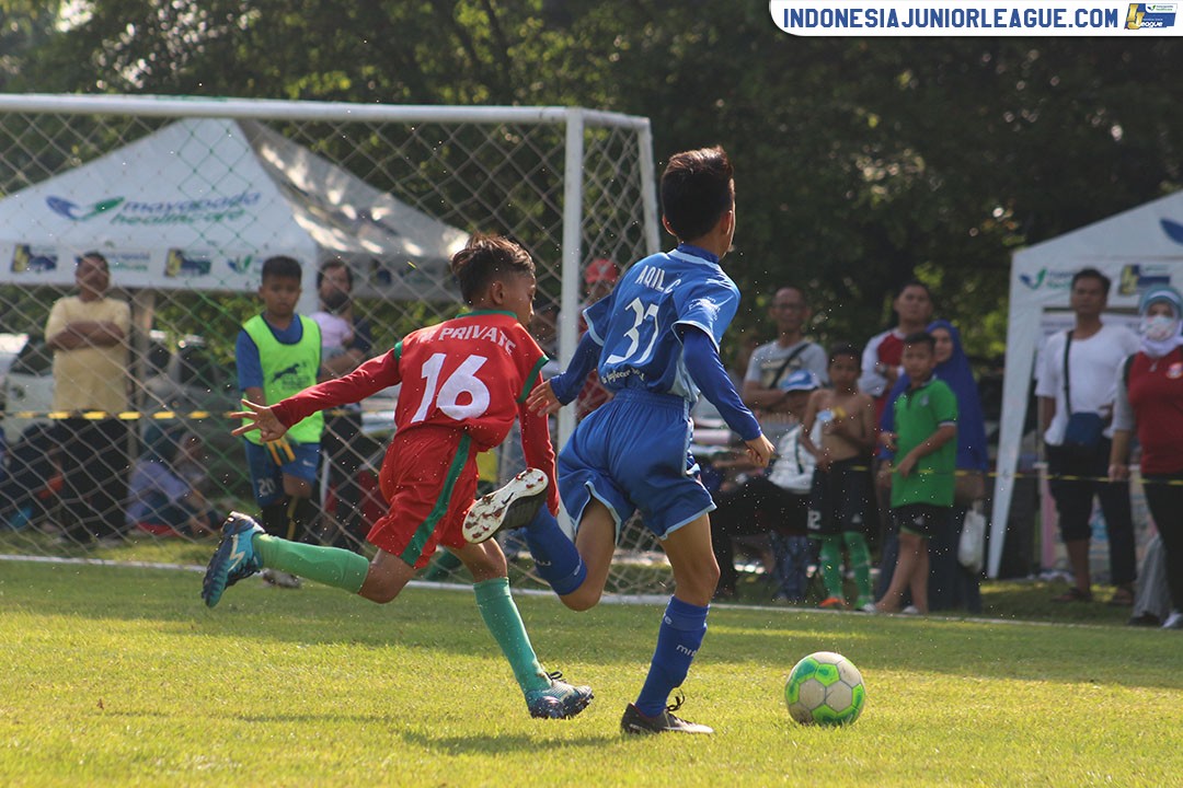 u11 8 april 2018 mprivate soccer vs pelita jaya