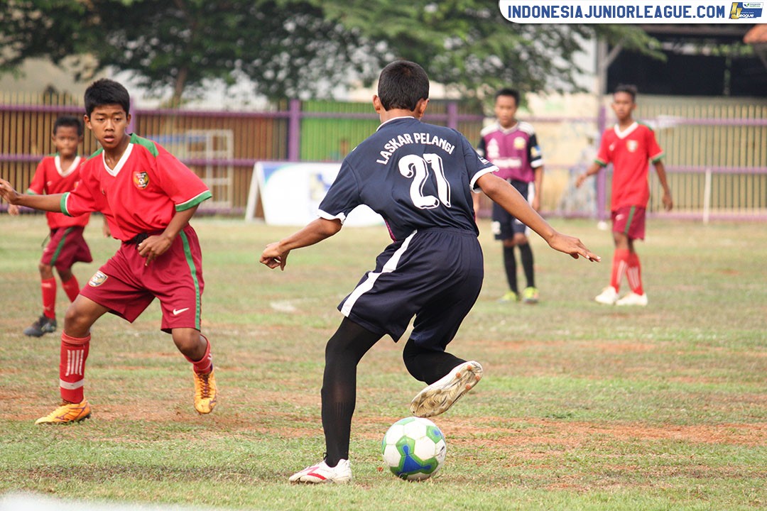 u13 141018 laskar pelangi soccer vs garuda junior tangerang