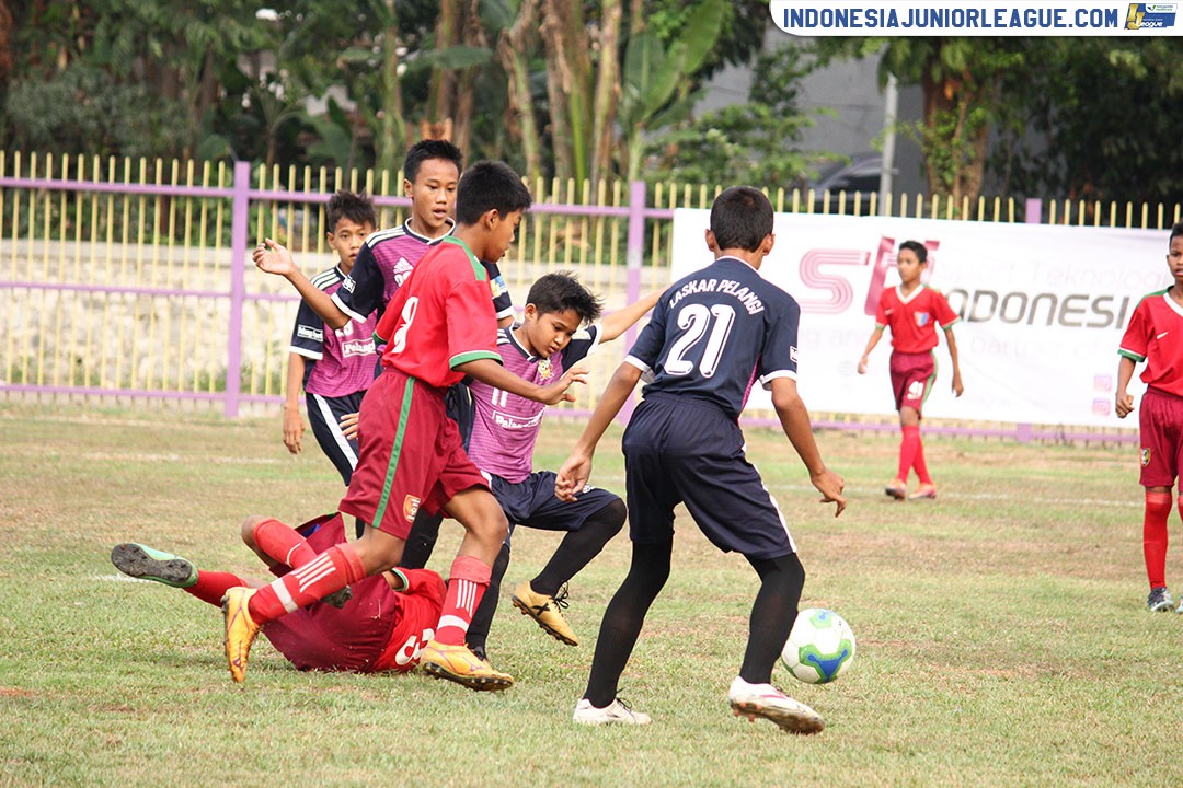 u13 141018 laskar pelangi soccer vs garuda junior tangerang