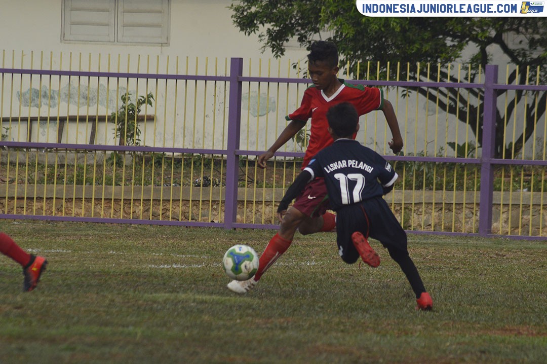 u13 141018 laskar pelangi soccer vs garuda junior tangerang