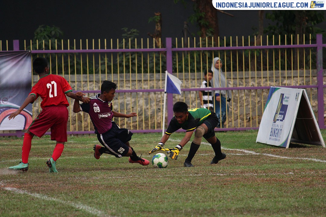u13 141018 laskar pelangi soccer vs garuda junior tangerang