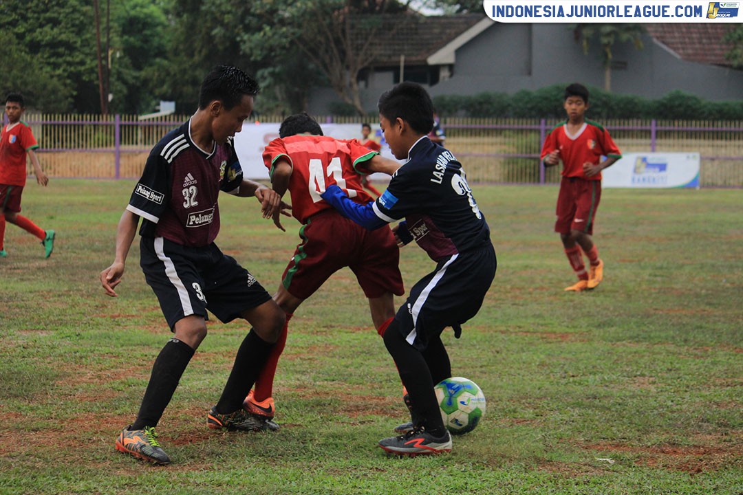 u13 141018 laskar pelangi soccer vs garuda junior tangerang
