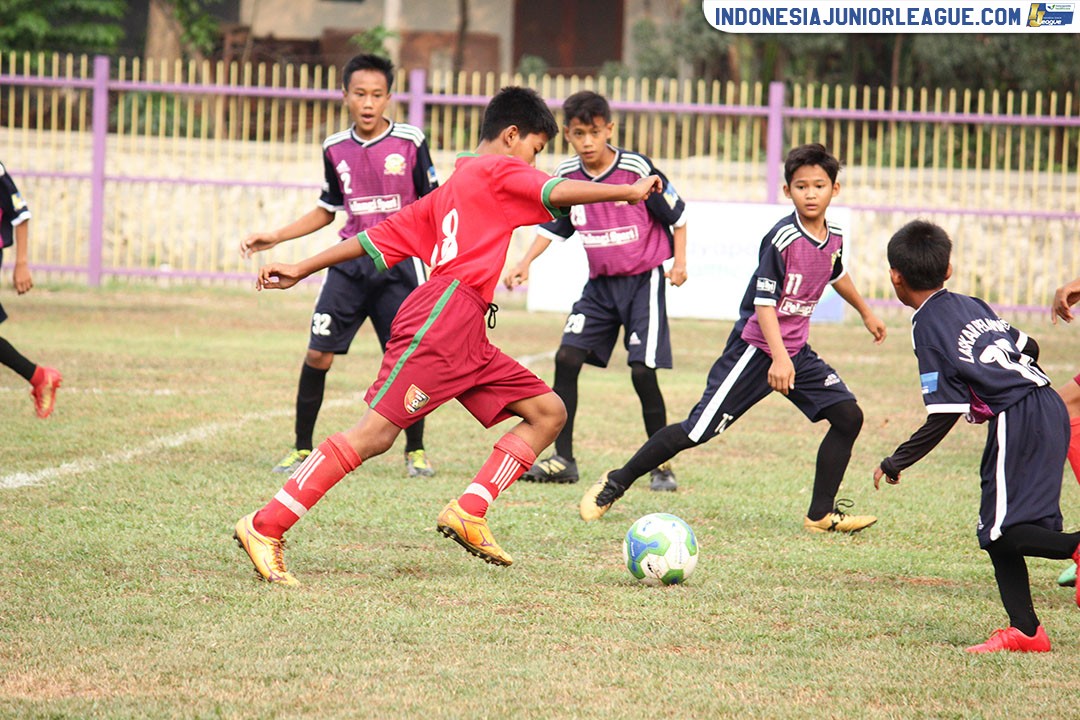 u13 141018 laskar pelangi soccer vs garuda junior tangerang