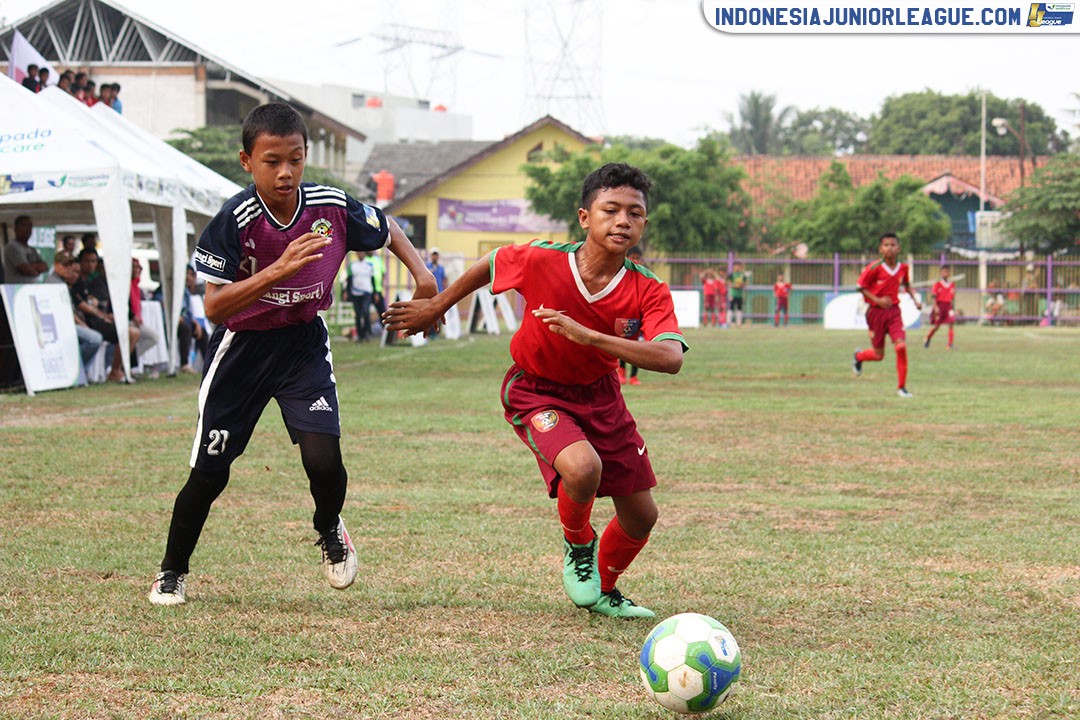 u13 141018 laskar pelangi soccer vs garuda junior tangerang