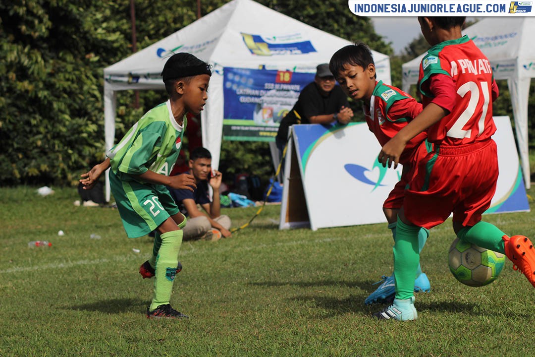 u9 1 april 2018 mprivate soccer vs maesa cijantung