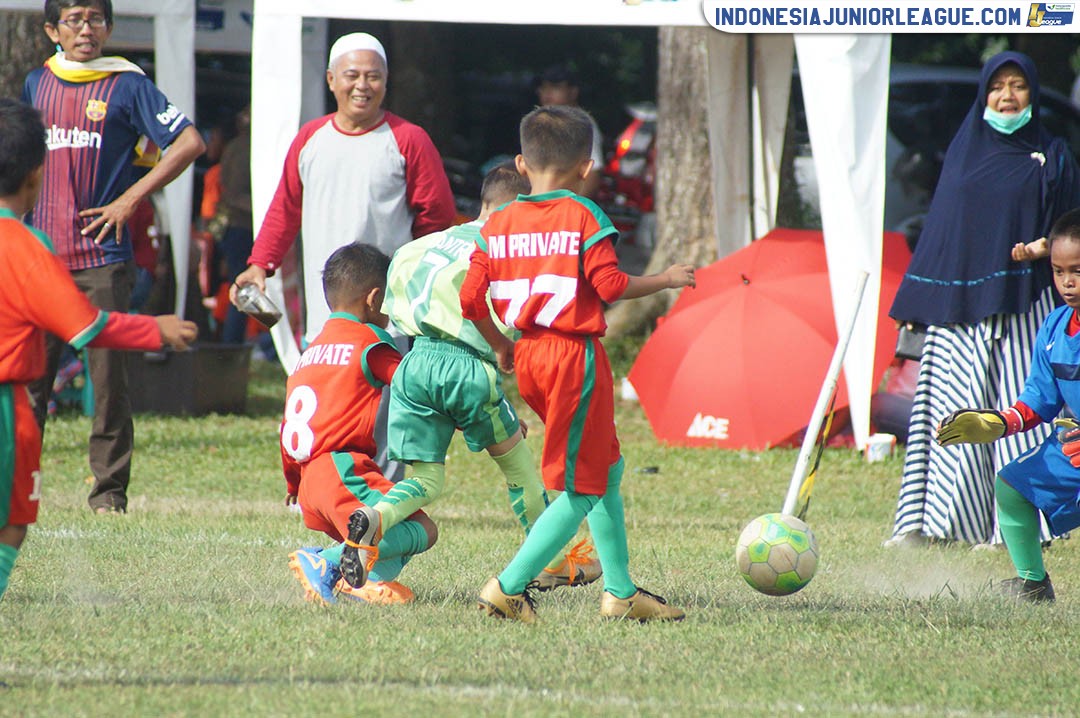 u9 1 april 2018 mprivate soccer vs maesa cijantung