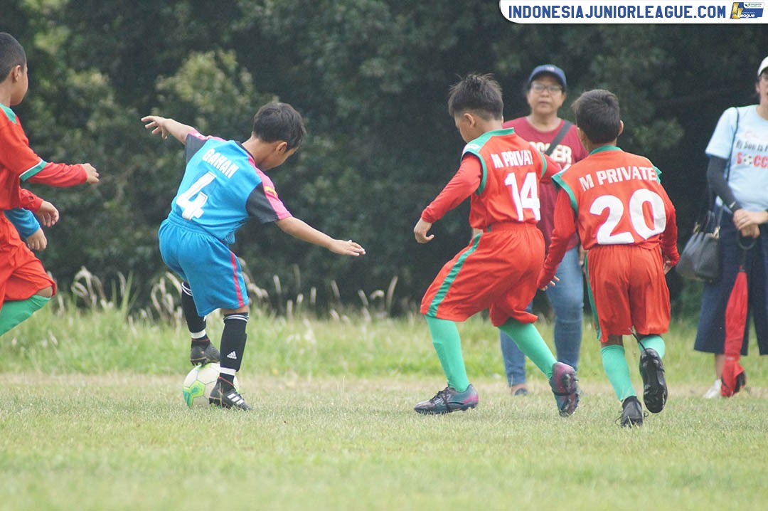 u9 1 april 2018 mprivate soccer vs serpong city soccer school